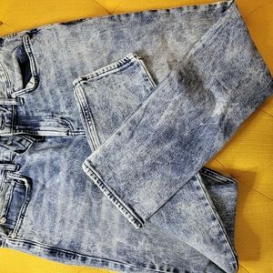Pacsun ice washed blue skinny jeans